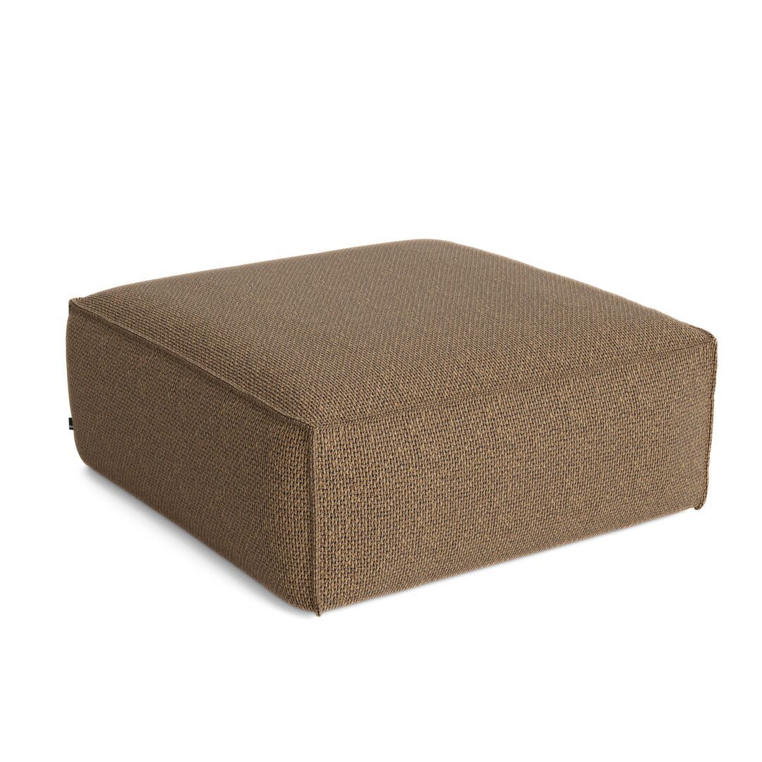 HAY Living Mags Soft Ottoman Removable Cover von Hay 1004 Blue Tan - Tartaglia