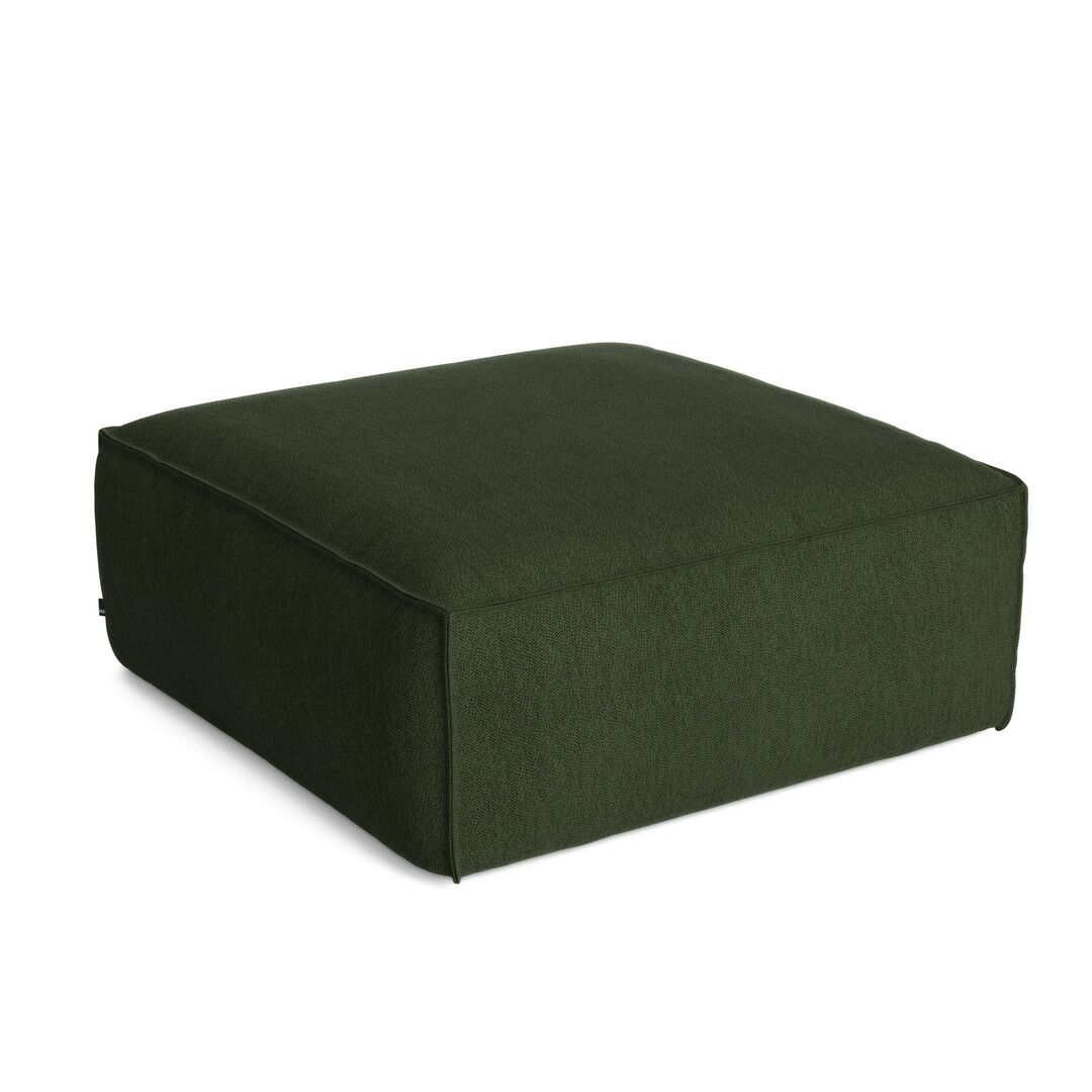 HAY Living Mags Soft Ottoman Removable Cover von Hay Dark Green - Turf