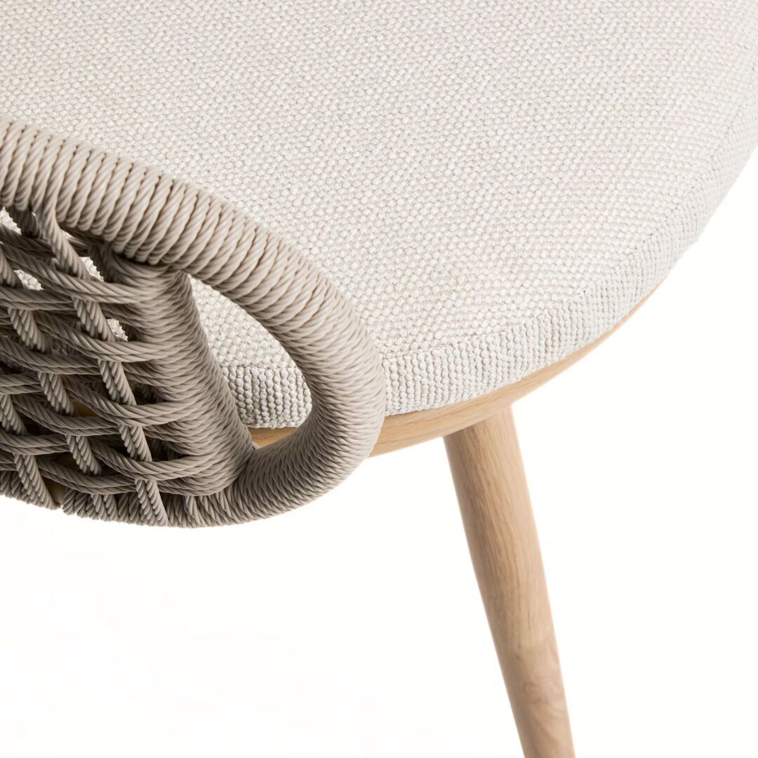 Kave Home Outdoor Stuhl Lidario von Kave Home Beige