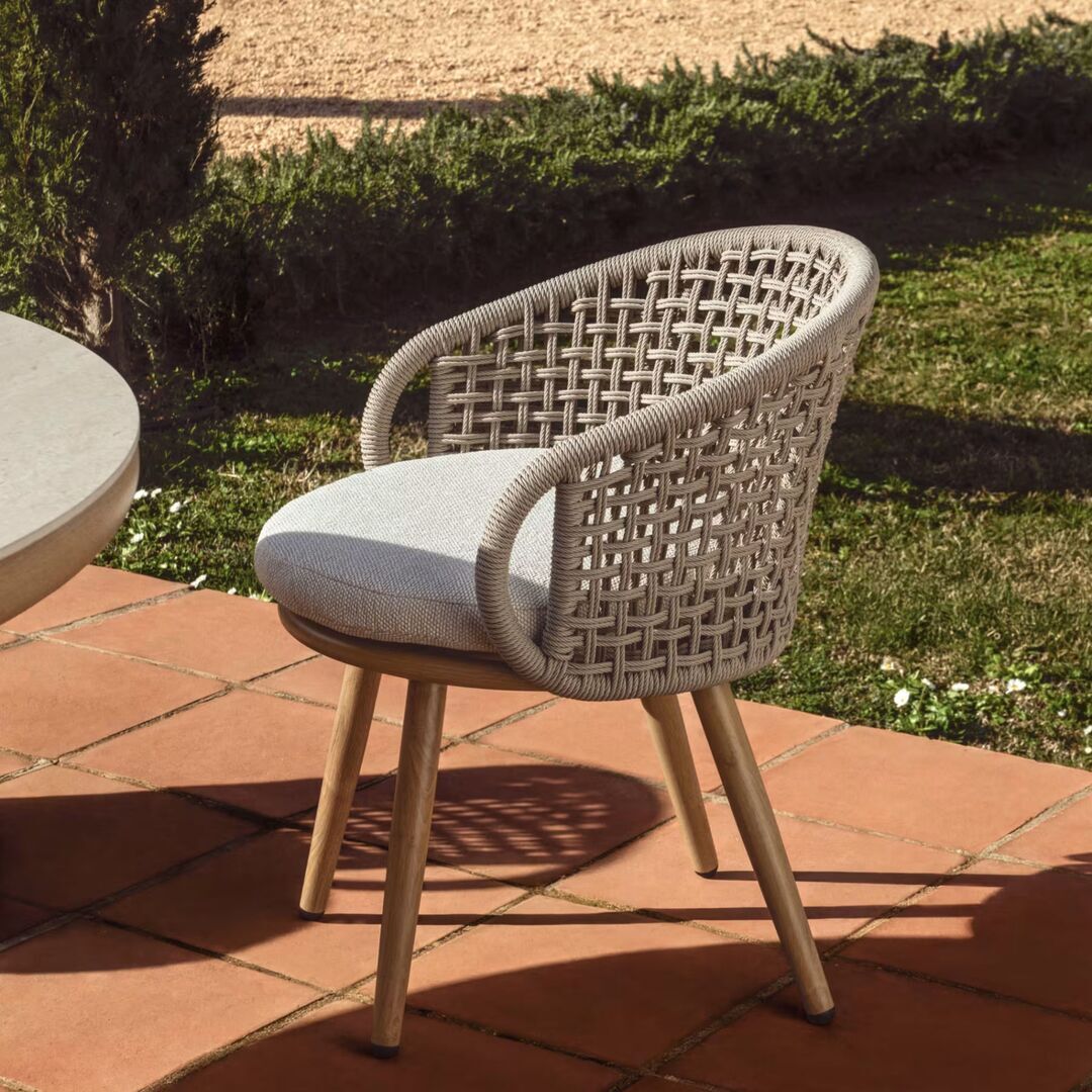Kave Home Outdoor Stuhl Lidario von Kave Home Beige