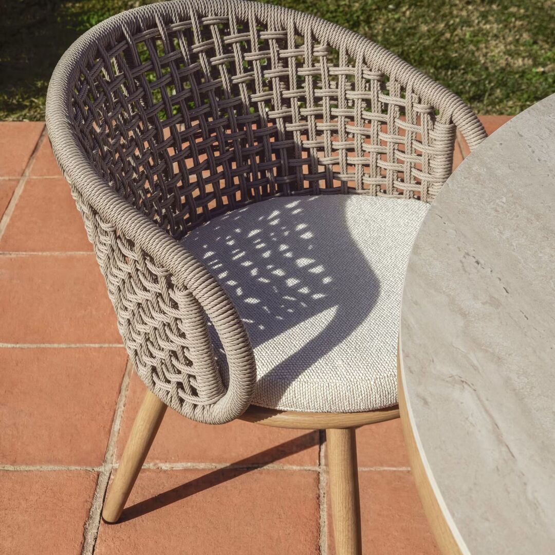 Kave Home Outdoor Stuhl Lidario von Kave Home Beige
