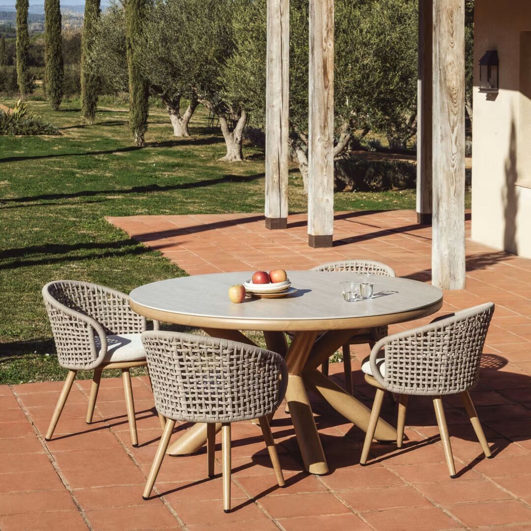 Kave Home Outdoor Stuhl Lidario von Kave Home Beige