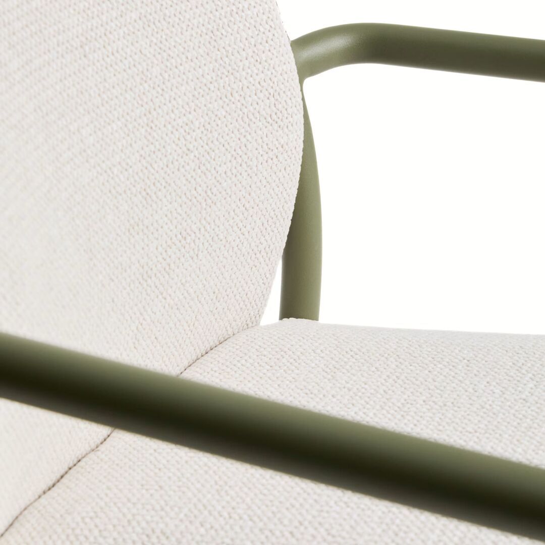 Kave Home Stapelbarer Outdoor Stuhl Linosa von Kave Home Grün