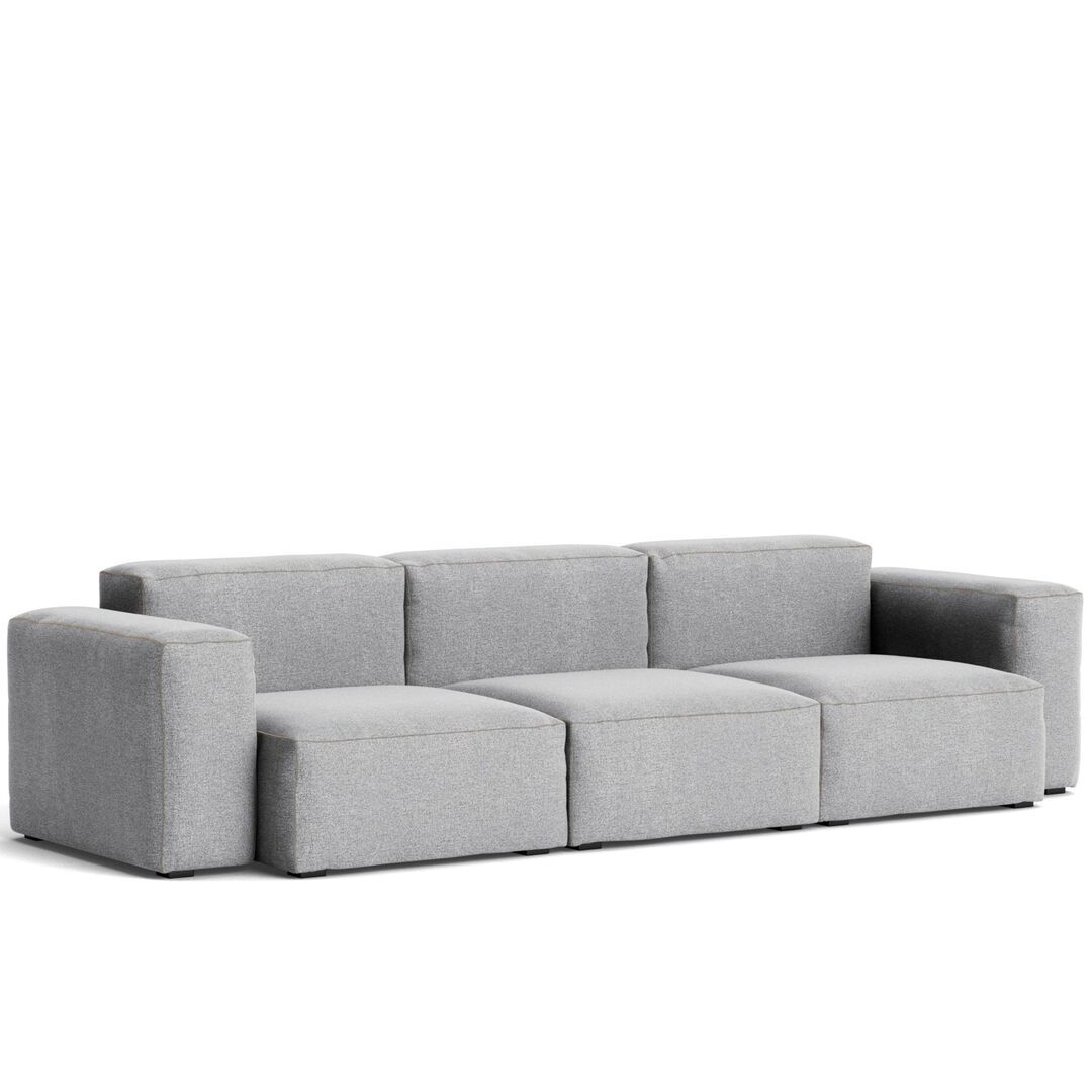 HAY Living 3-Sitzer Sofa Mags Soft Low Armrest Combination 1 von Hay 130 - Hallingdal