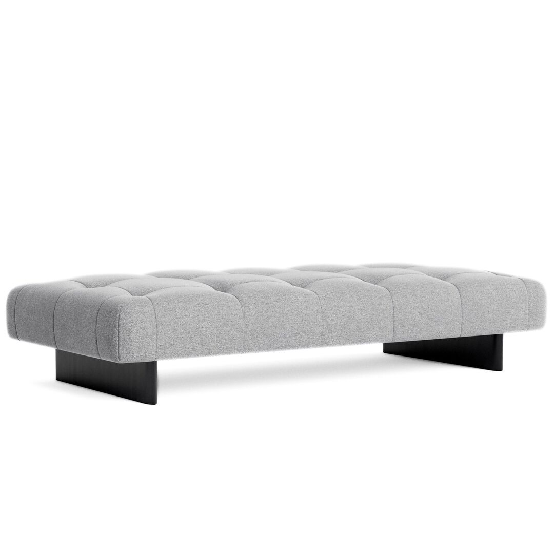 HAY Living Tagesbett Quilton Lift von HAY Walnuss Wasserbasis Lackiert, Hallingdal - 130 / Eiche Schwarz Lackiert