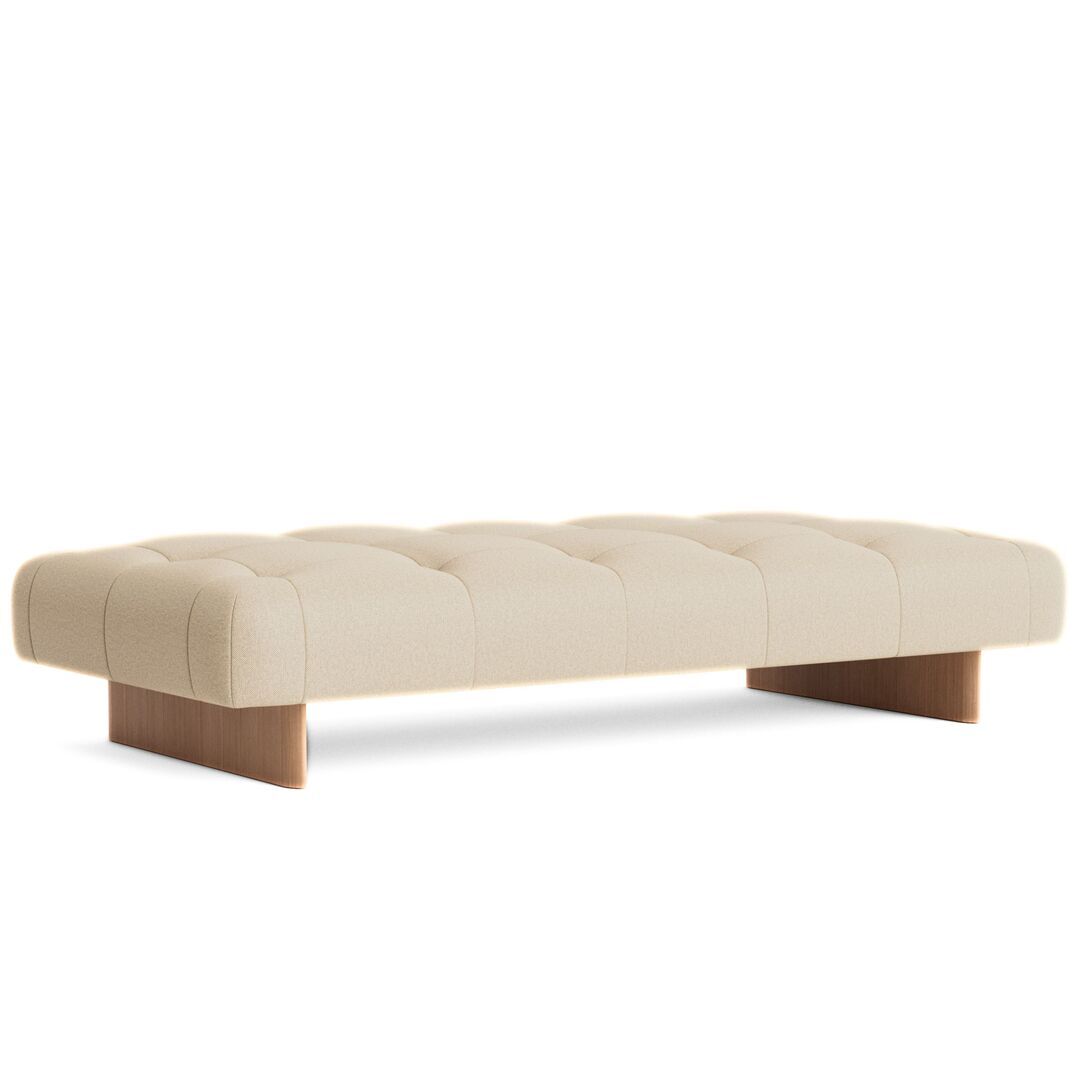 HAY Living Tagesbett Quilton Lift von HAY Walnuss Wasserbasis Lackiert, Hallingdal - 220 / Eiche Lackiert