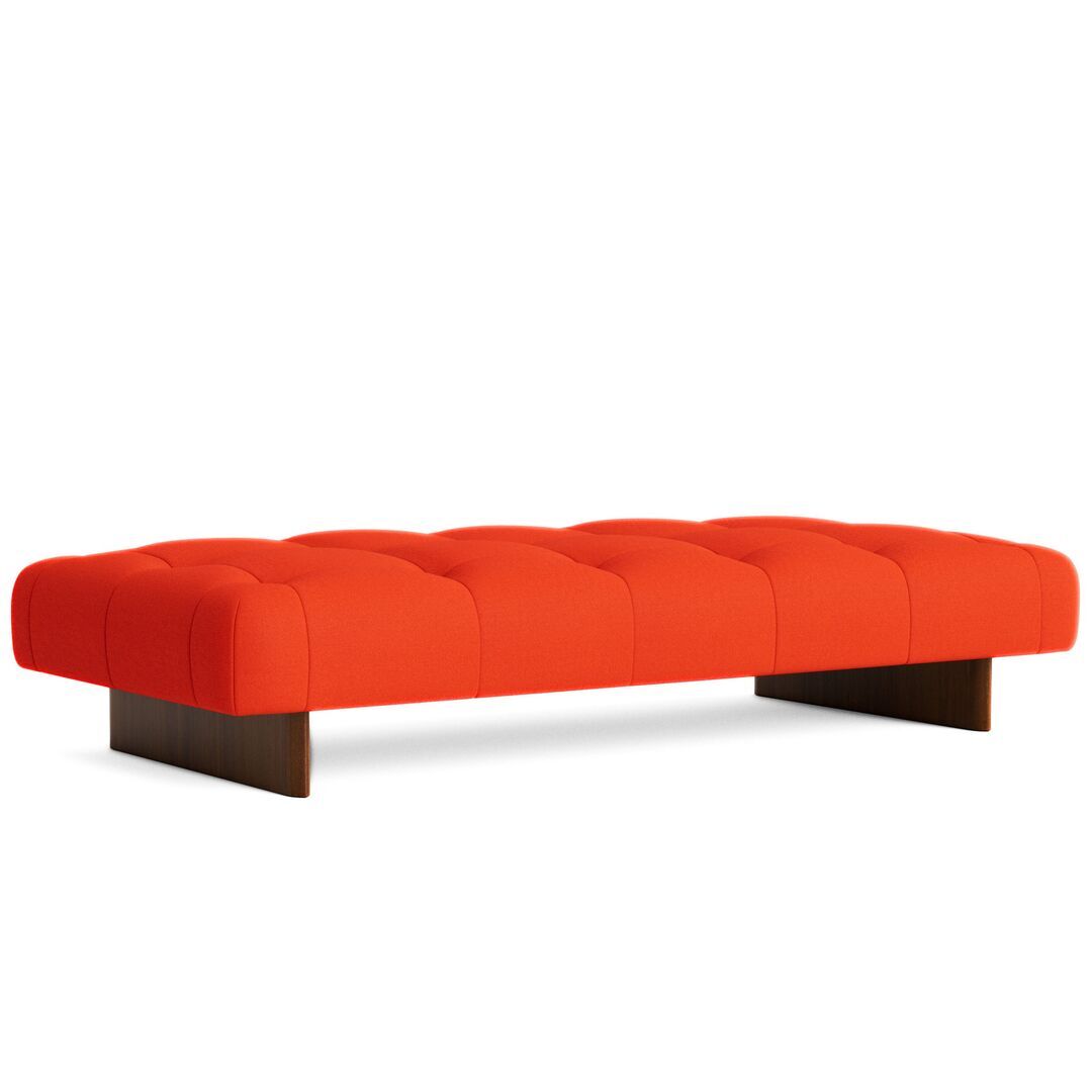 HAY Living Tagesbett Quilton Lift von HAY Walnuss Wasserbasis Lackiert, Vidar - 542 / Walnuss Lackiert