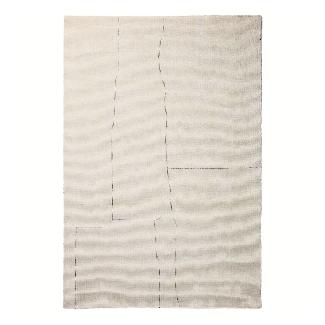 Kave Home Teppich Lisdan von Kave Home L: 230 cm / B: 160 cm, Ecru