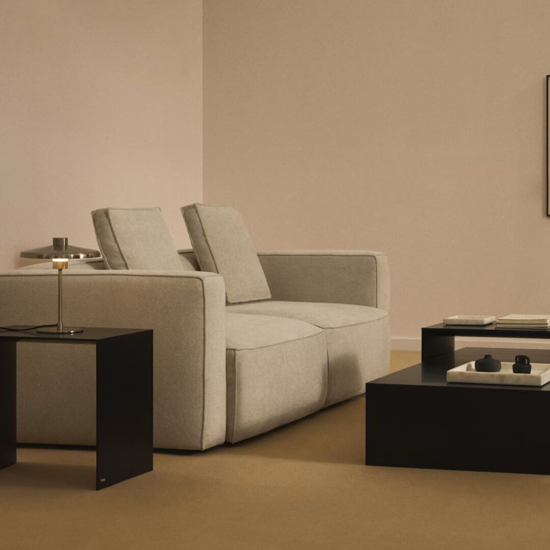 Kave Home Beistelltisch Litto von Kave Home Schwarz