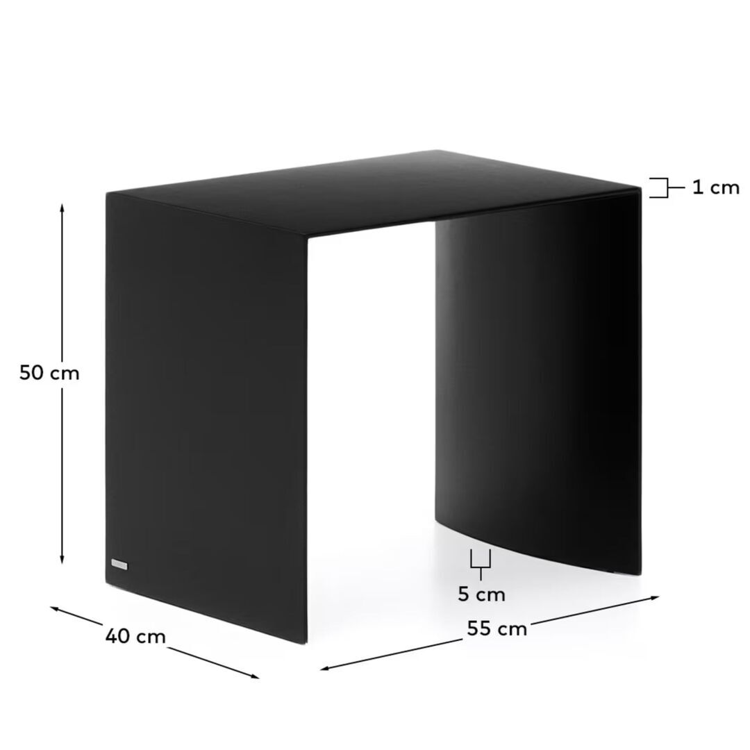 Kave Home Beistelltisch Litto von Kave Home Schwarz