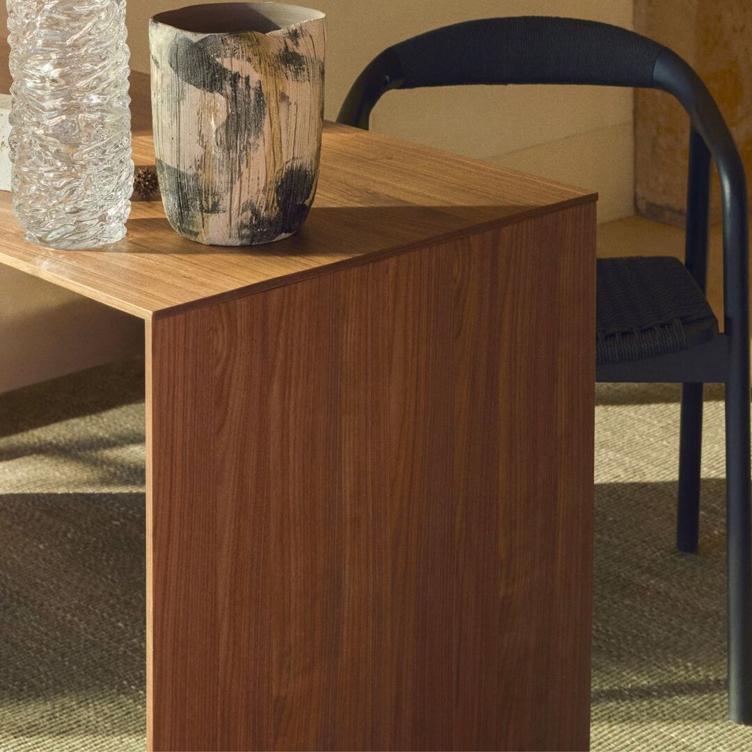 Kave Home Arbeitstisch Litto von Kave Home Nussbaum 
