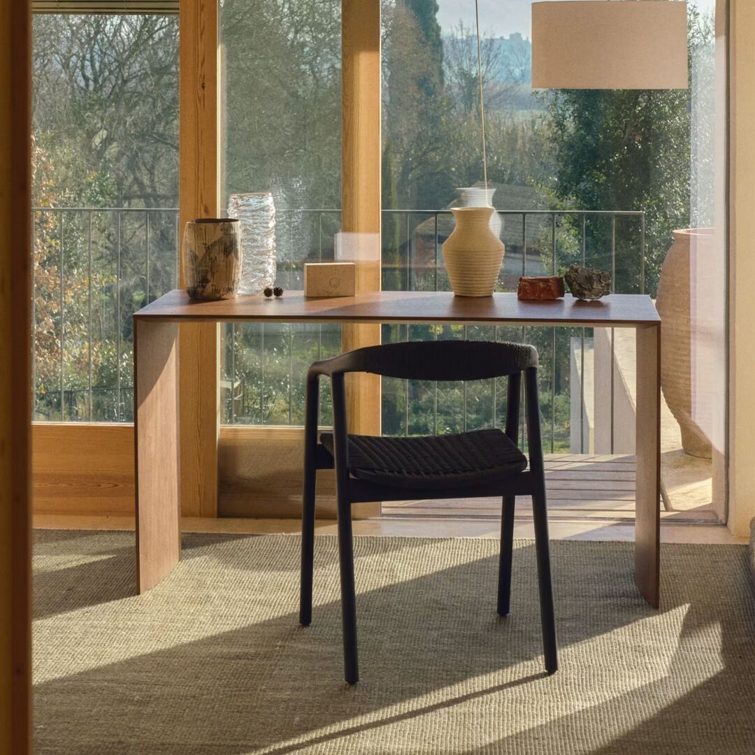 Kave Home Arbeitstisch Litto von Kave Home Nussbaum 