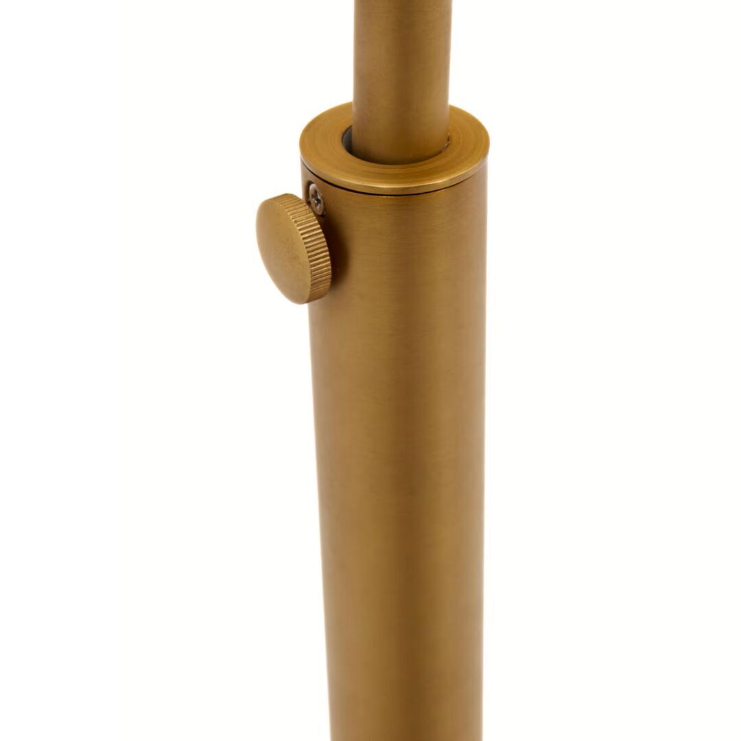 Kave Home Stehleuchte Madali von Kave Home Brass / Marmor weiss