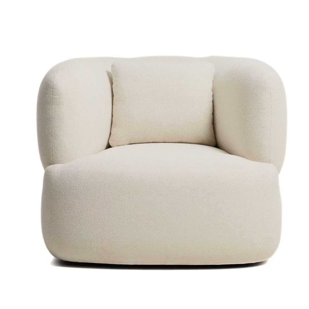 Kave Home Sessel mit Kissen Martina von Kave Home EcruKave Home Sessel mit Kissen Martina von Kave Home Ecru