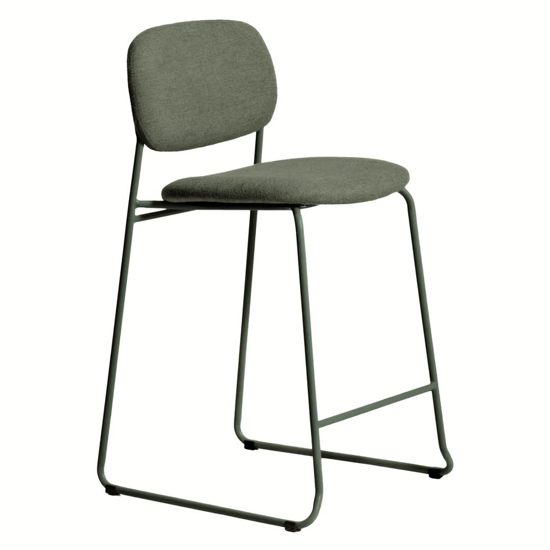 Kave Home Stapelbarer Hocker Meli von Kave Home Grün