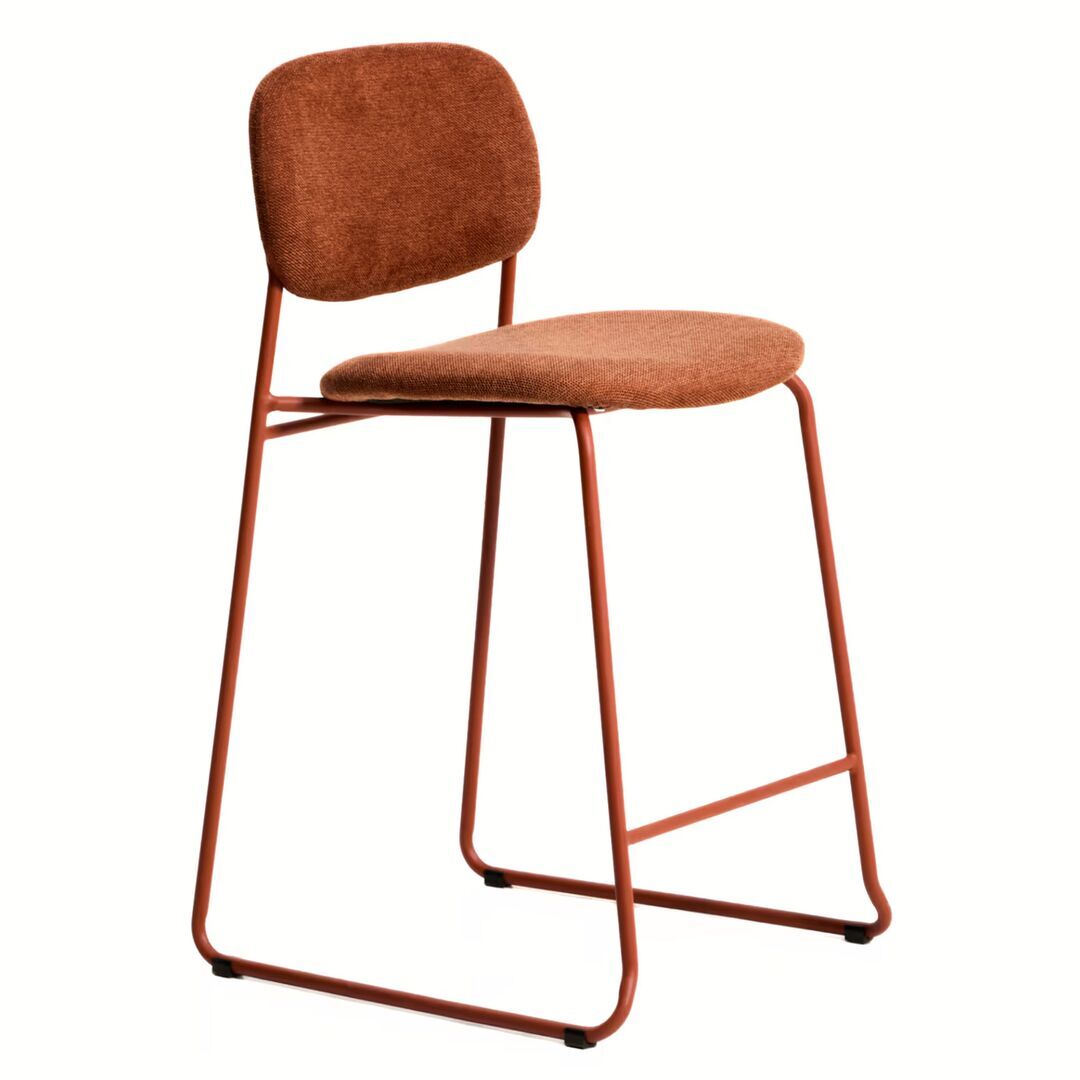 Kave Home Stapelbarer Hocker Meli von Kave Home Terrakotta