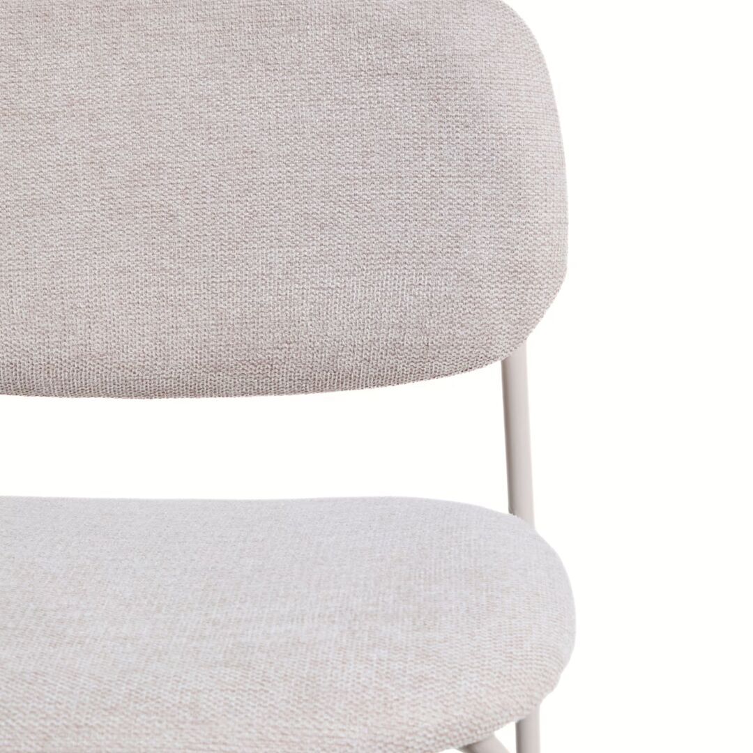 Kave Home Stapelbarer Hocker Meli von Kave Home Beige