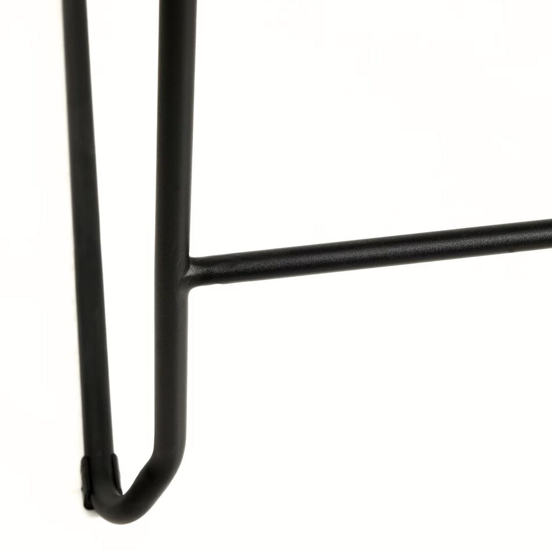 Kave Home Stapelbarer Hocker Meli von Kave Home Dunkelgrau