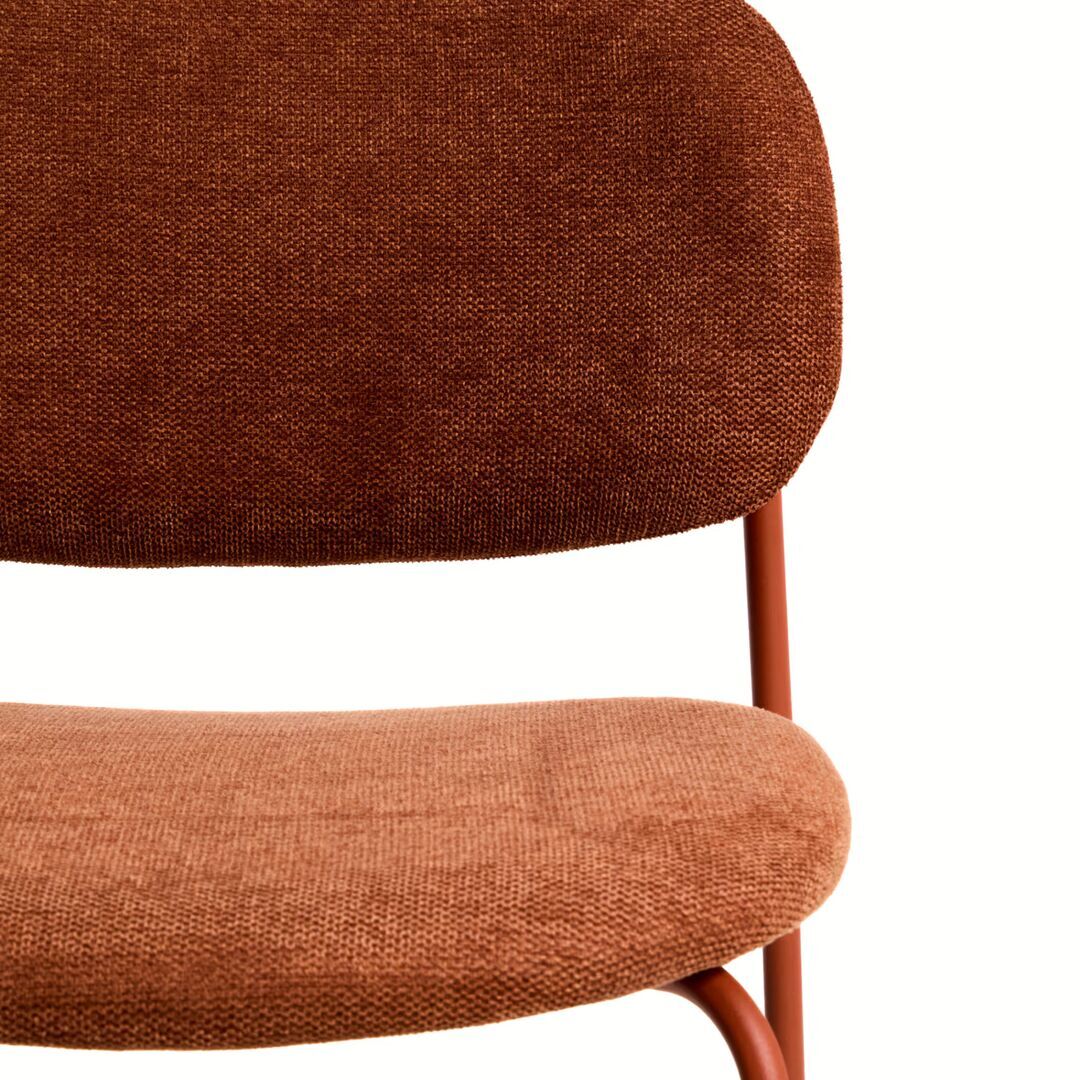 Kave Home Stapelbarer Hocker Meli von Kave Home Terrakotta