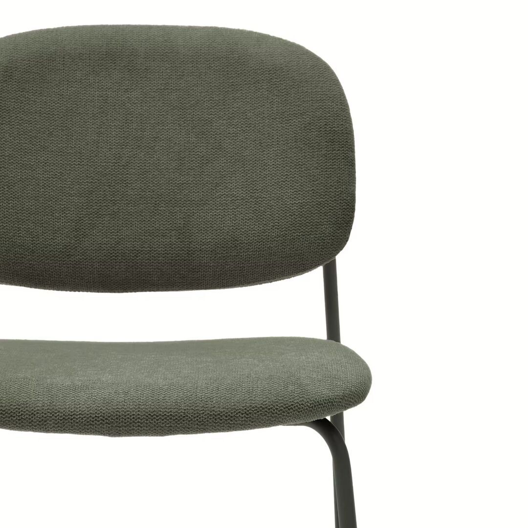 Kave Home Stapelbarer Stuhl Meli von Kave Home Grün