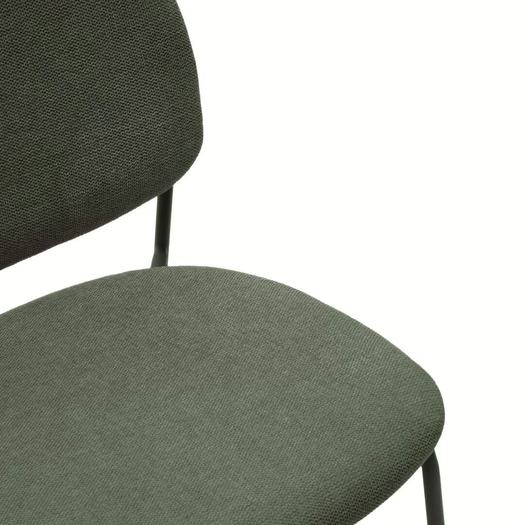 Kave Home Stapelbarer Stuhl Meli von Kave Home Grün