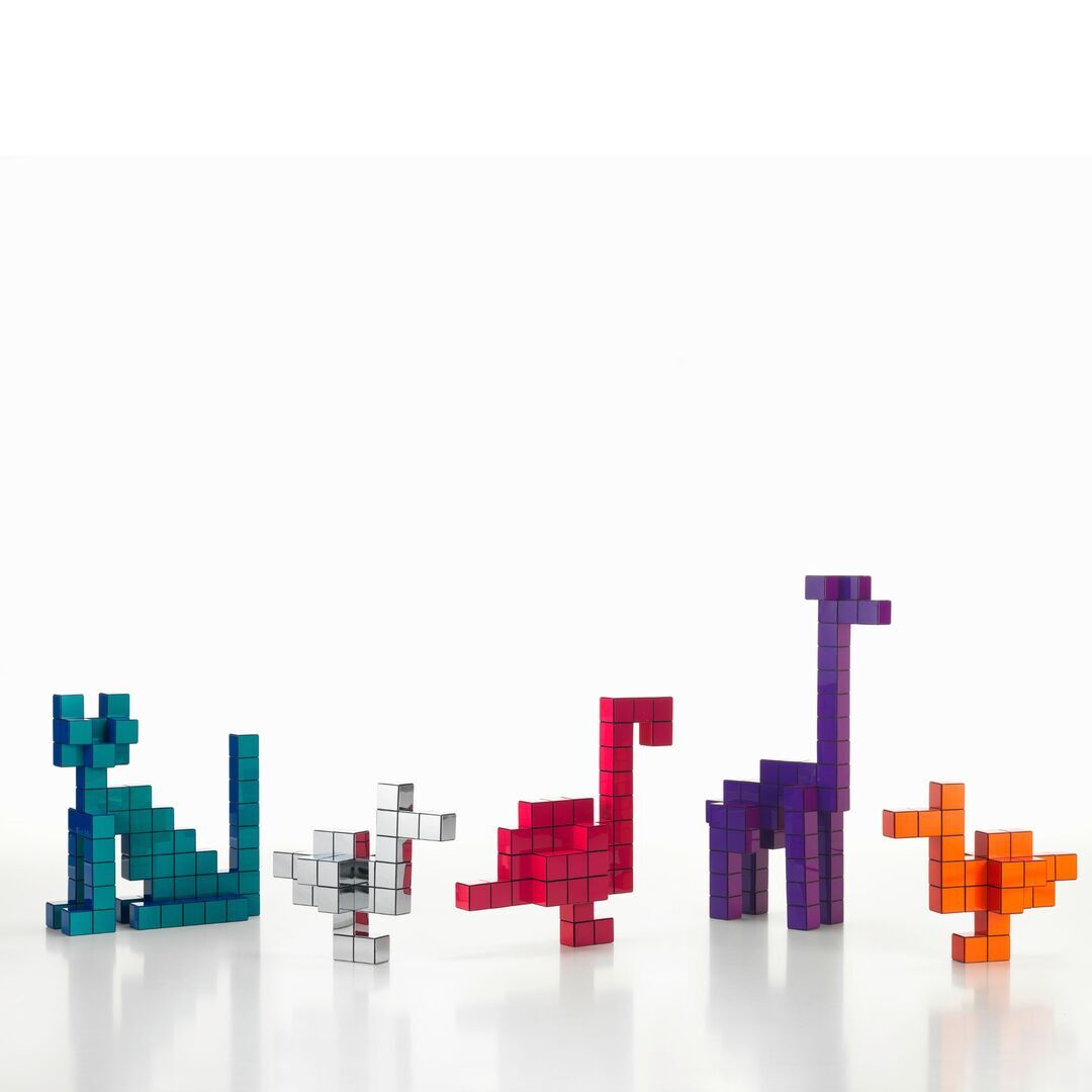 Modulares System Panton Cubes Giraffe in Duo-tone von Vitra 