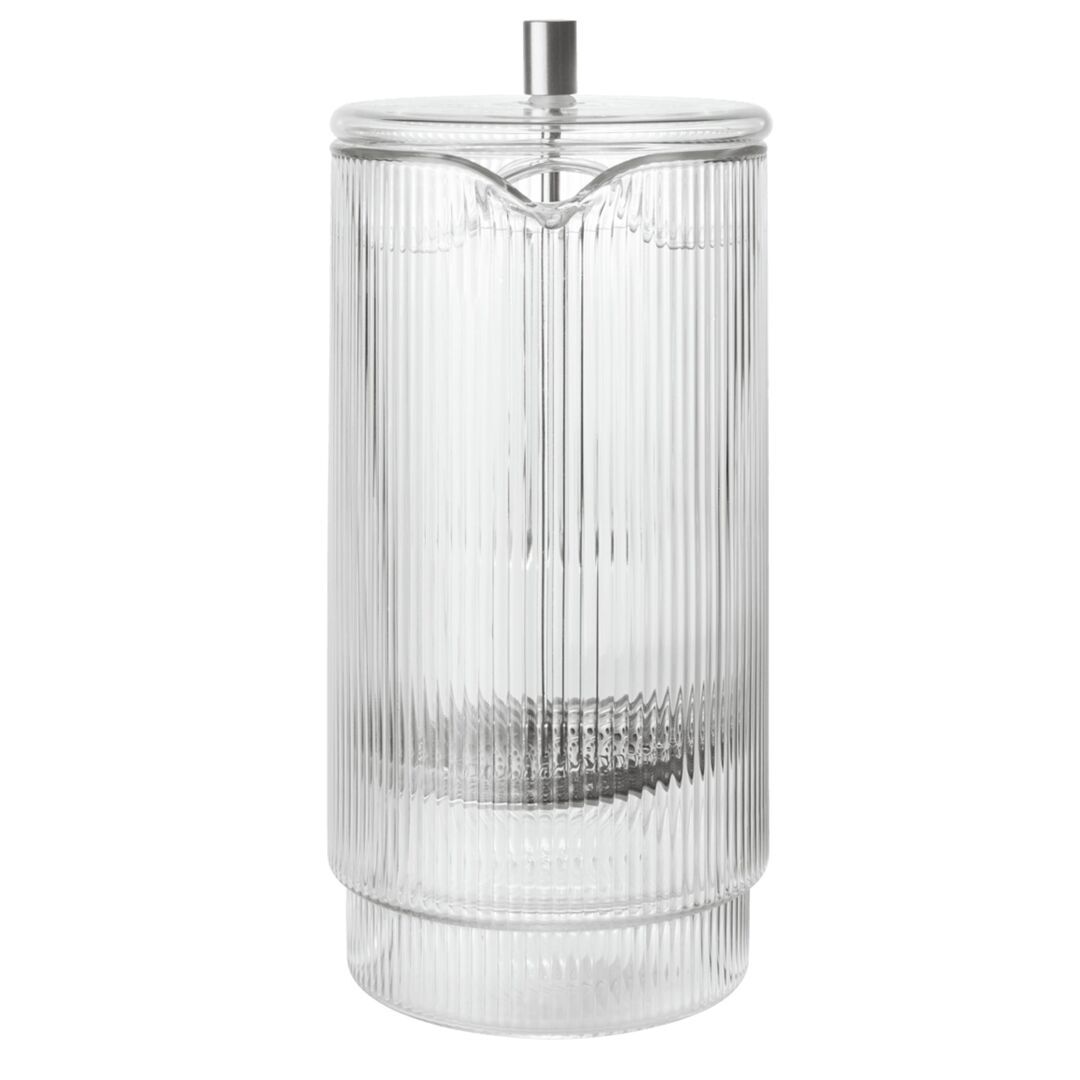 Ferm Living French Press Thermal Ripple von Ferm Living Clear