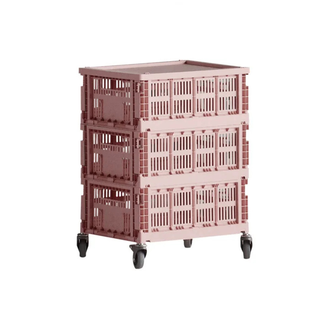 HAY Accessoires Colour Crate Blush