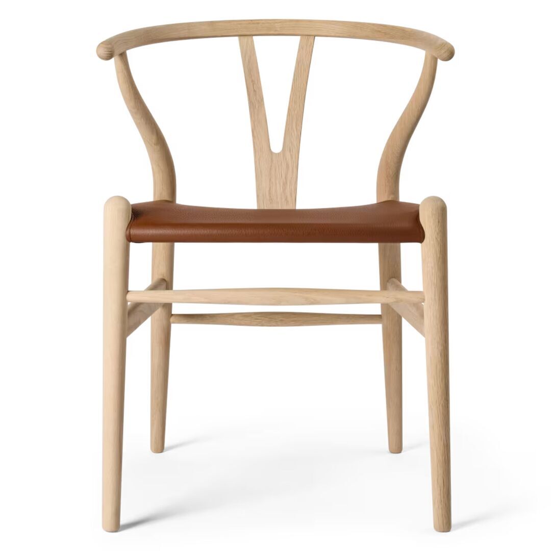 Carl Hansen & Søn Stuhl CH24P Wishbone von Carl Hansen & Søn Eiche geseift / Loke 7060