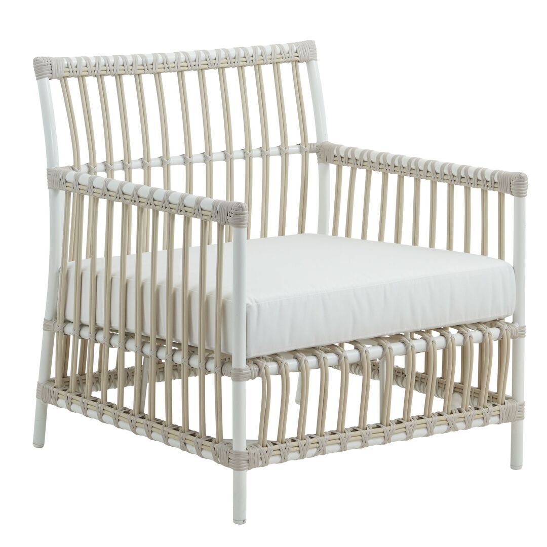 Sika-Design Caroline Lounge Stuhl von Sika-Design Taubenweiss