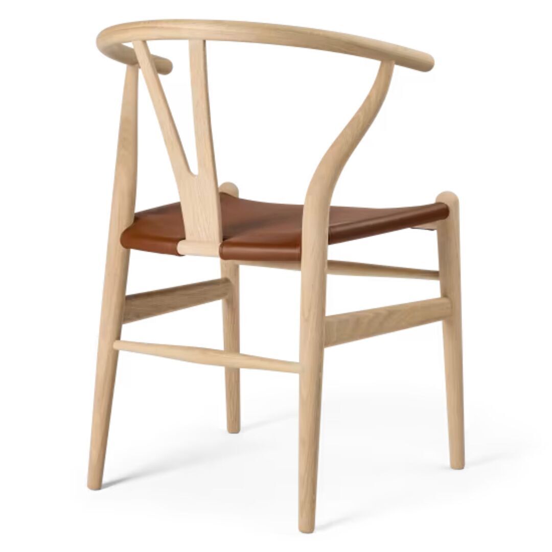 Carl Hansen & Søn Stuhl CH24P Wishbone von Carl Hansen & Søn Eiche geseift / Loke 7060