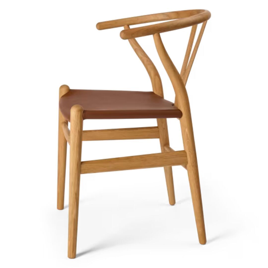 Carl Hansen & Søn,Stuhl CH24P Wishbone von Carl Hansen & Søn,Eiche geölt / Loke 7060,Stuhl,Holzstuhl