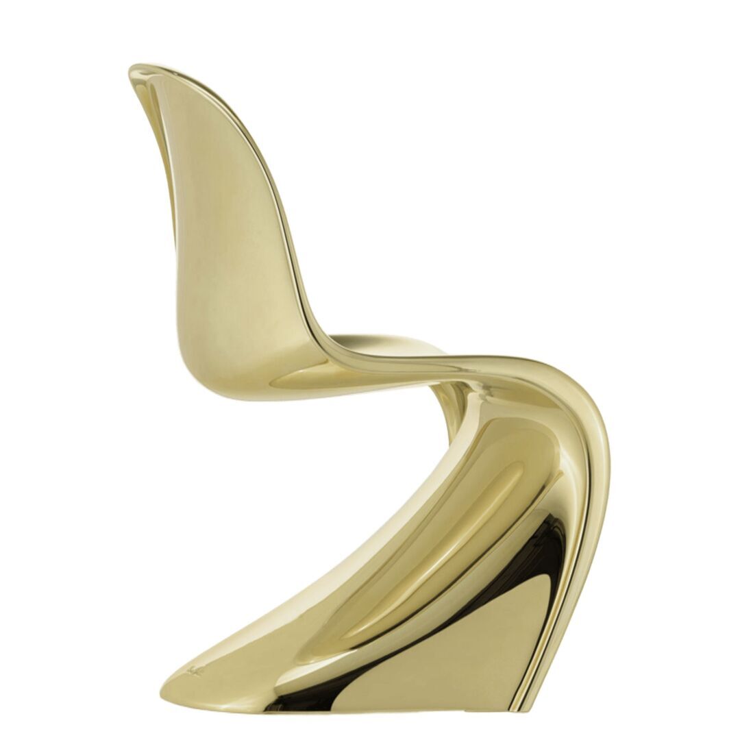 Vitra Limited Edition Panton Chair Gold Gold