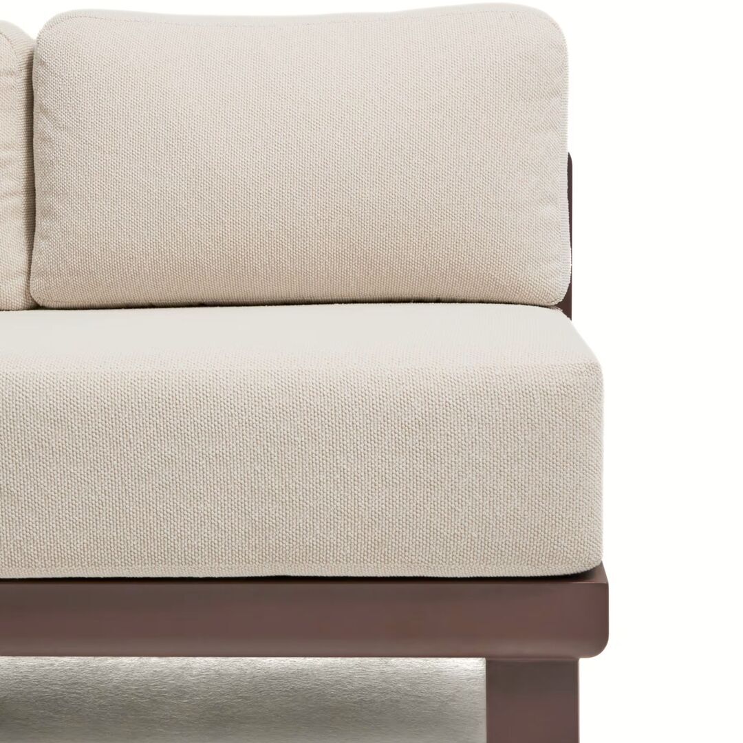 Kave Home 3-Sitzer Sofa Nerano von Kave Home Braun