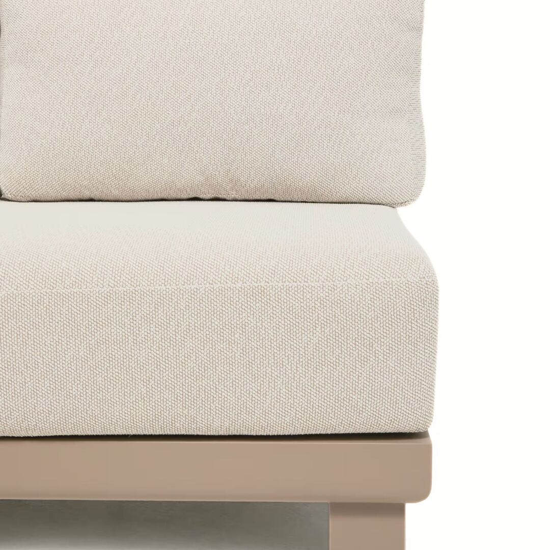Kave Home 3-Sitzer Sofa Nerano von Kave Home Taupe