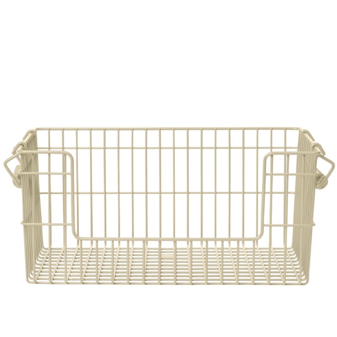 Ferm Living Offene stapelbare Körbe Cala im 8er Set von Ferm Living Cashmere