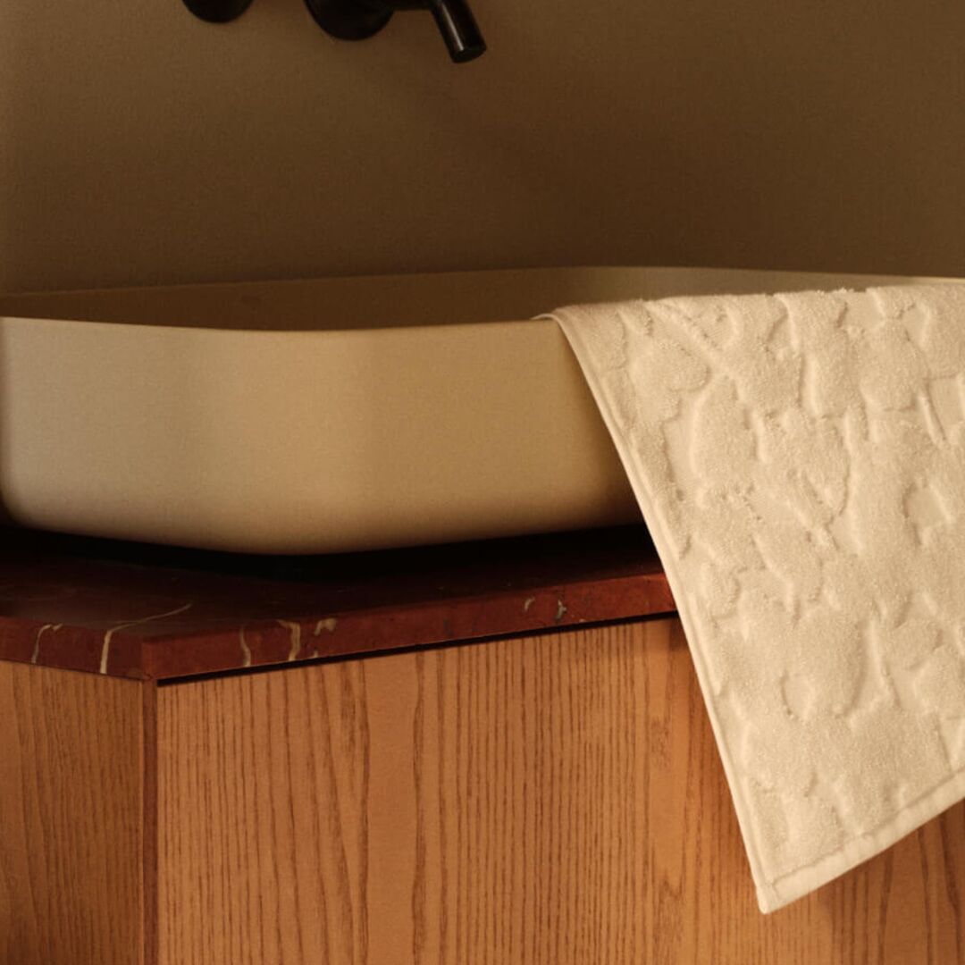 Ferm Living Gästehandtuch Cilla im 4er Set von Ferm Living Off White