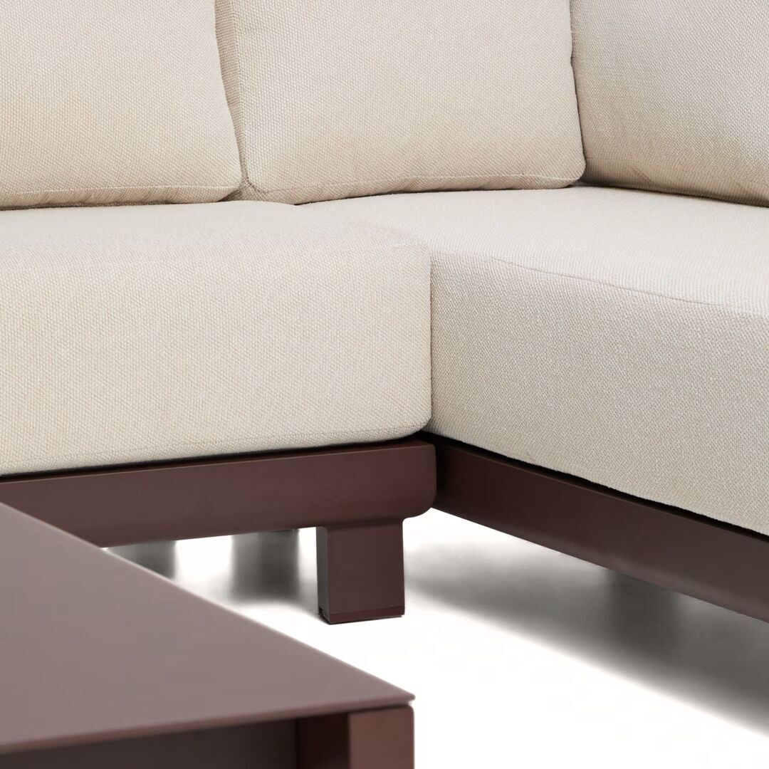 Kave Home Outdoor Set 4 Nerano von Kave Home Braun