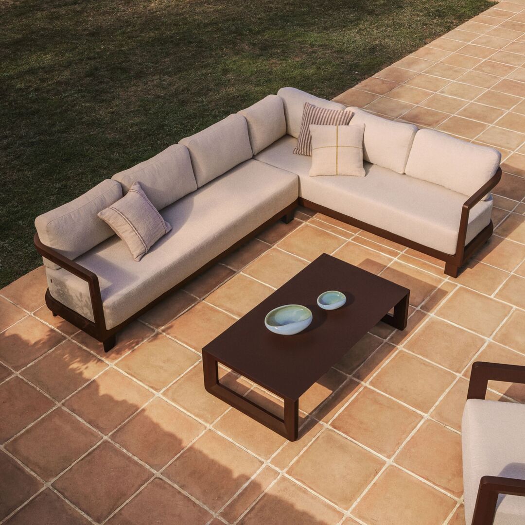 Kave Home Outdoor Set 4 Nerano von Kave Home Braun