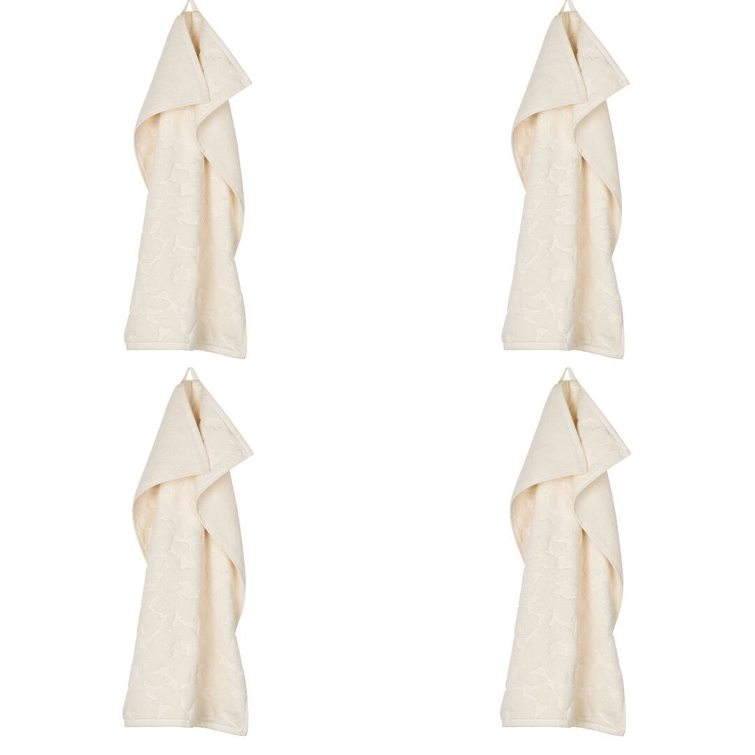 Ferm Living Handtuch Cilla im 4er Set von Ferm Living Off White