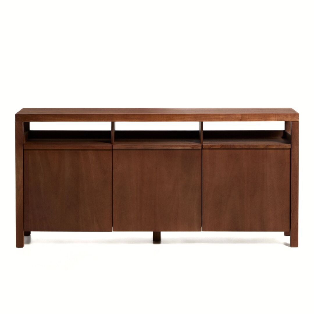 Kave Home,Sideboard Norani von Kave Home,Nussbaum,Sideboard,klassisches Sideboard