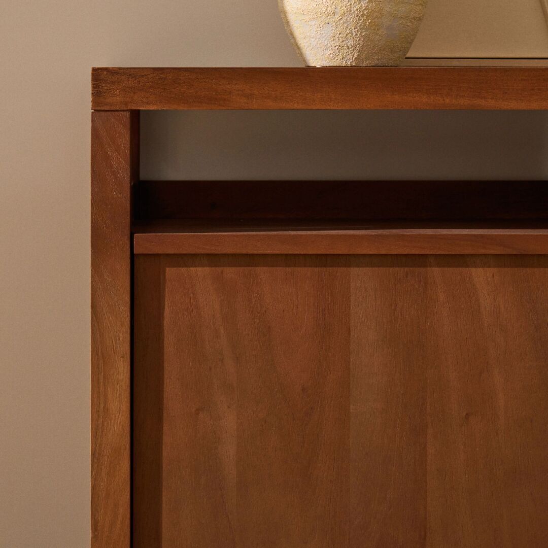 Kave Home,Sideboard Norani von Kave Home,Nussbaum,Sideboard,klassisches Sideboard