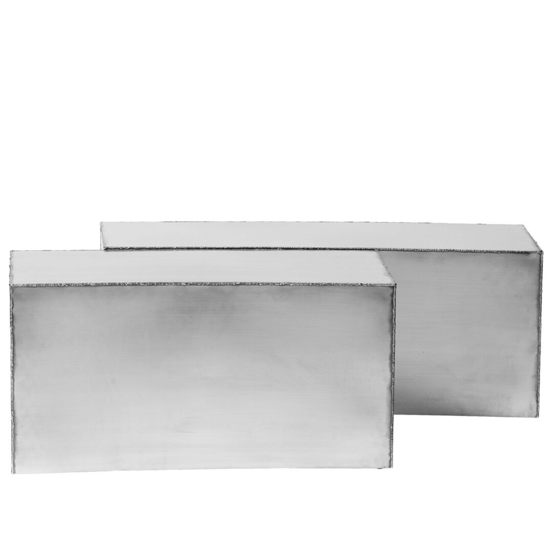 Ferm Living Couchtische Ferra von Ferm Living Stainless Steel