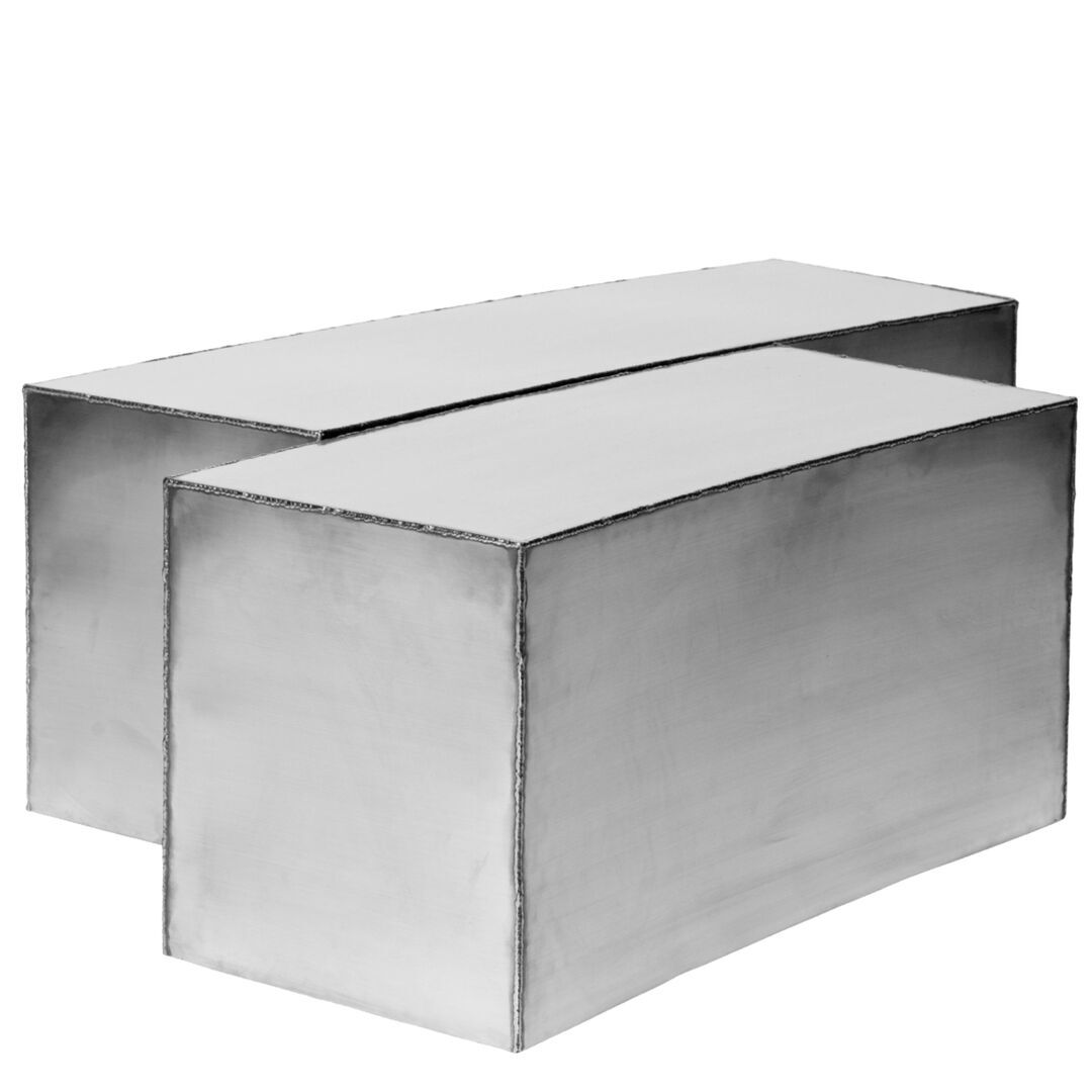 Ferm Living Couchtische Ferra von Ferm Living Stainless Steel