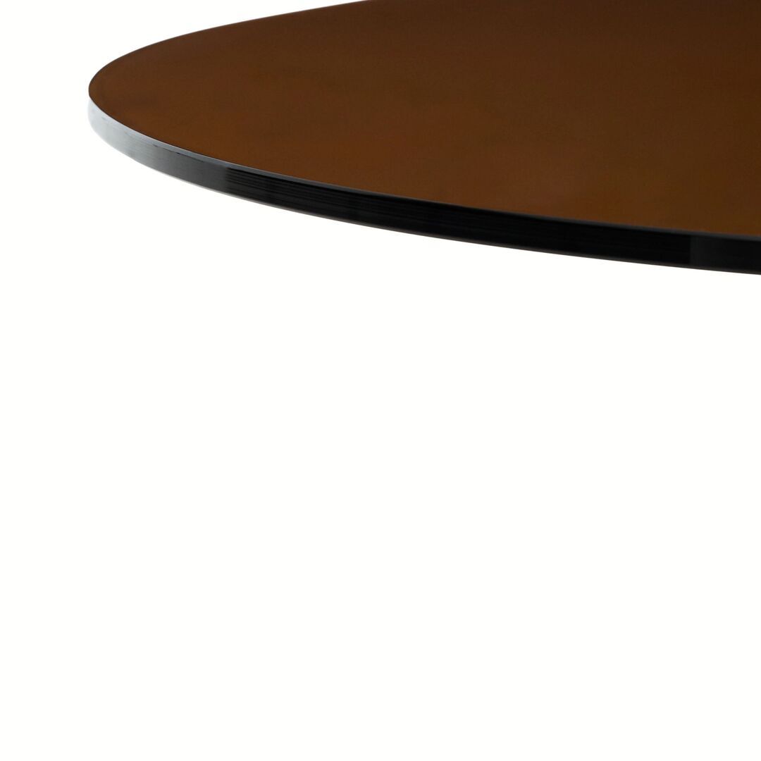 Kave Home Couchtisch Olir von Kave Home L: 81 cm / B: 140 cm / H: 35 cm, Cognac