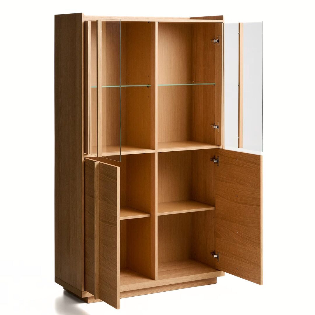 Kave Home Vitrine Onix von Kave Home Eiche natur