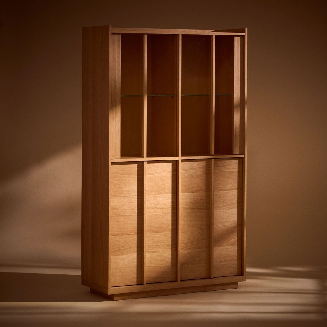 Kave Home Vitrine Onix von Kave Home Eiche natur