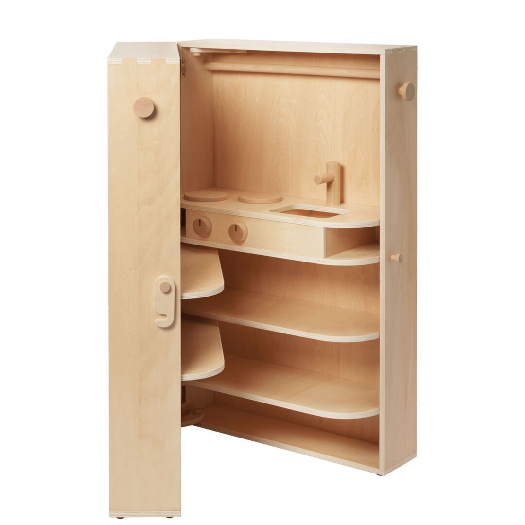 Ferm Living Faltbare Spielküche Toro von Ferm Living Natur