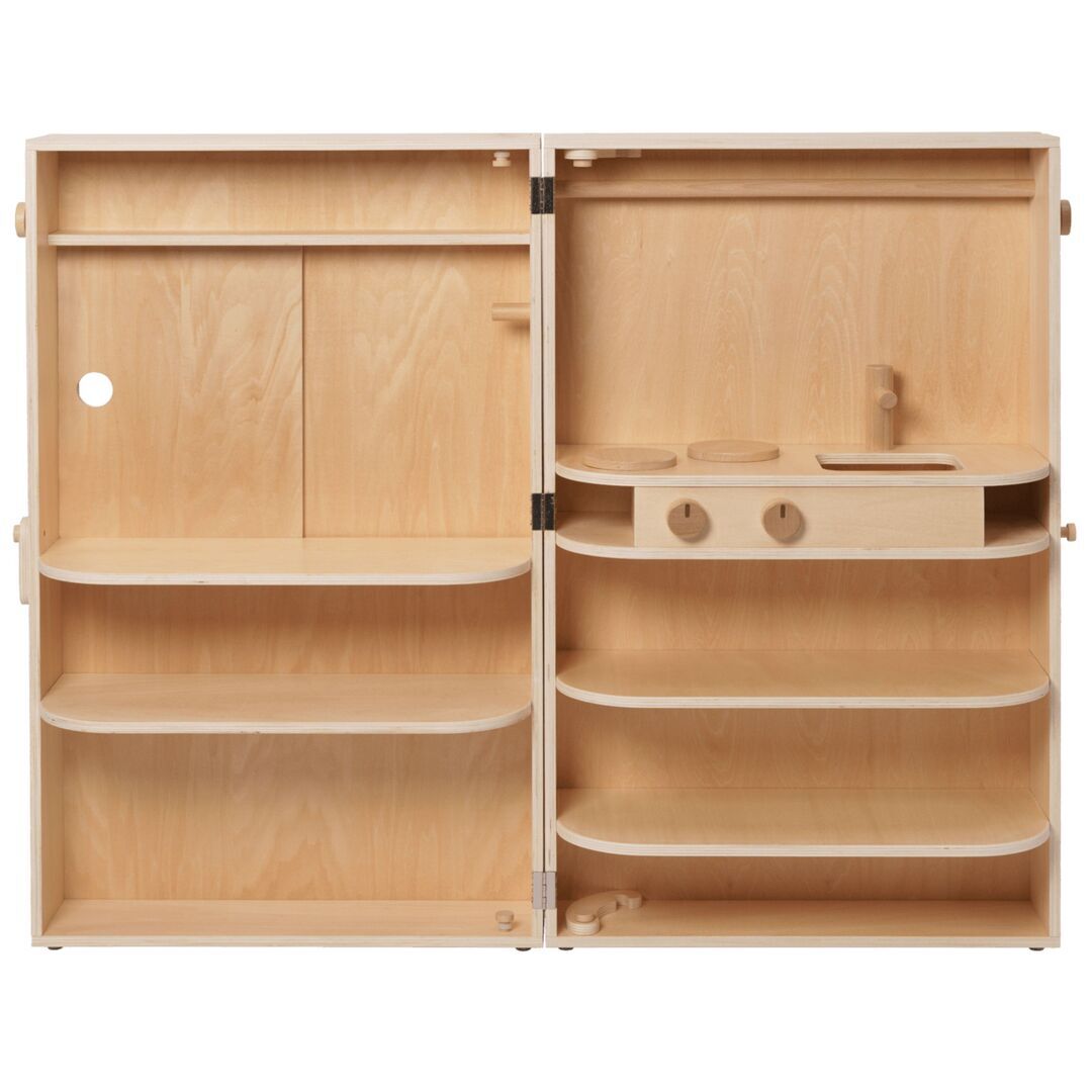 Ferm Living Faltbare Spielküche Toro von Ferm Living Natur