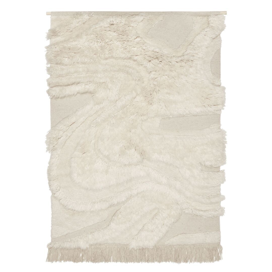 Ferm Living Wandteppich Rime von Ferm Living Off White